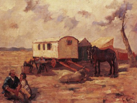 Carovana di zingari. 1939